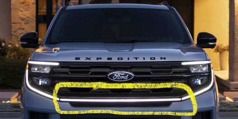 2025-2026 FORD EXPEDITION FRONT GRILLE LED PARK/MARKER LAMP | OEM SL1Z-13200-A